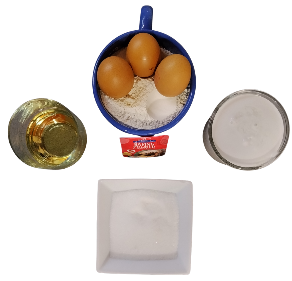 ingredientes bizcocho de coco